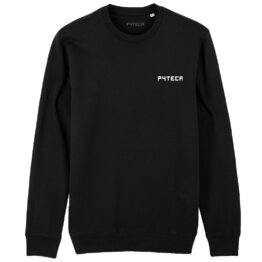 FELPA GIROCOLLO - PYTECA LOGO black